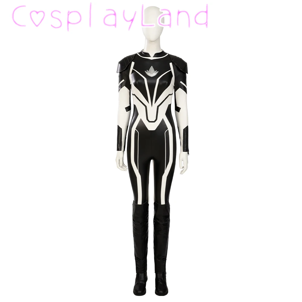 Nieuwe Aankomst Vermomming Sexy Vrouw Captain Monica Cosplay Kostuum Vrouwen Halloween Carnaval Partij Comic Con Roleplay Jumpsuit