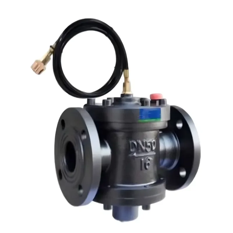 Self-Operated Manual Differential Pressure Control DN25 Threaded Connection Water Dynamic Balance Valve Ductile Iron OEM YC