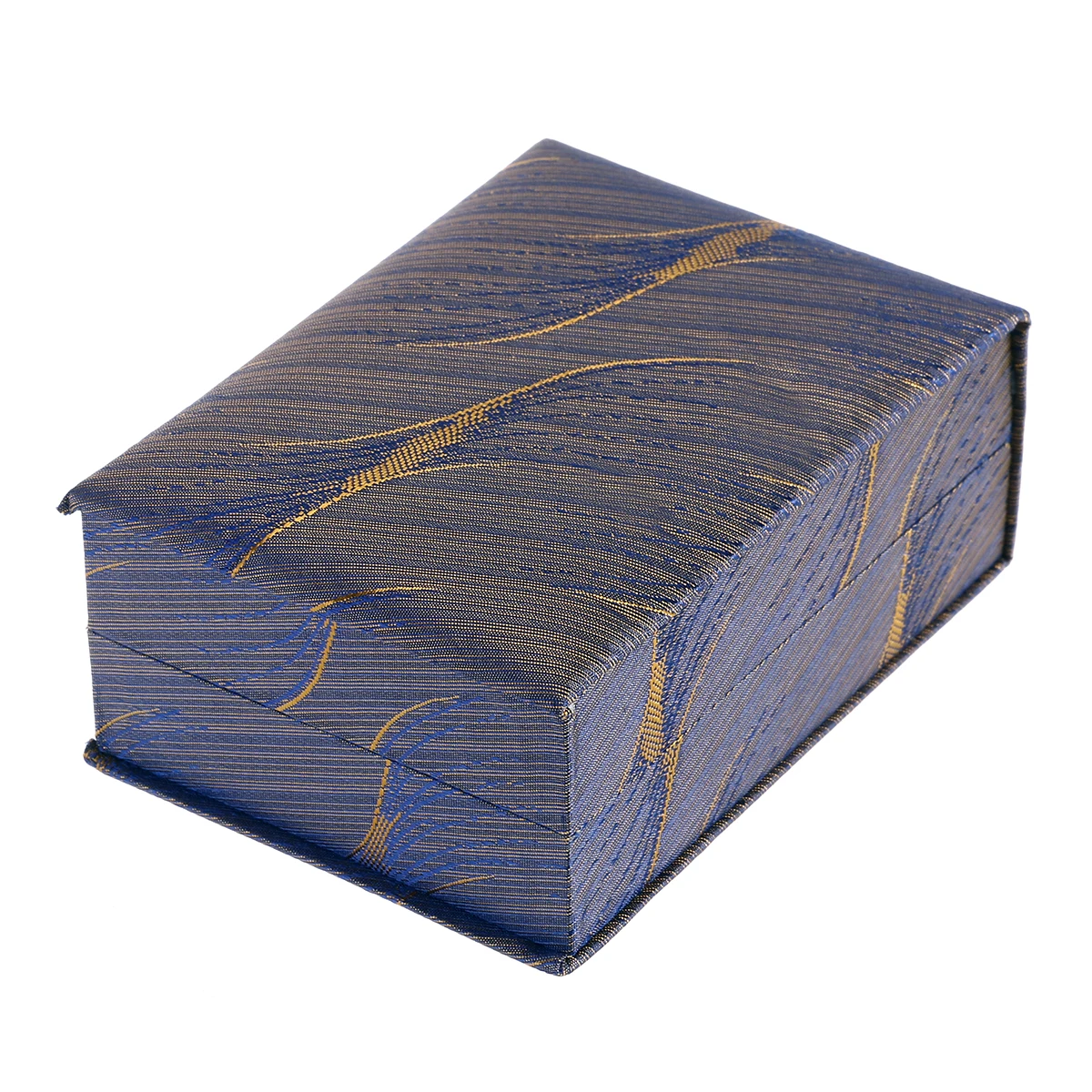 

Jewelry Gift Box Dustproof Scratch Resistant Brocade Cloth Pendant Box Elegant Storage Case For Keepsake Use With Lid