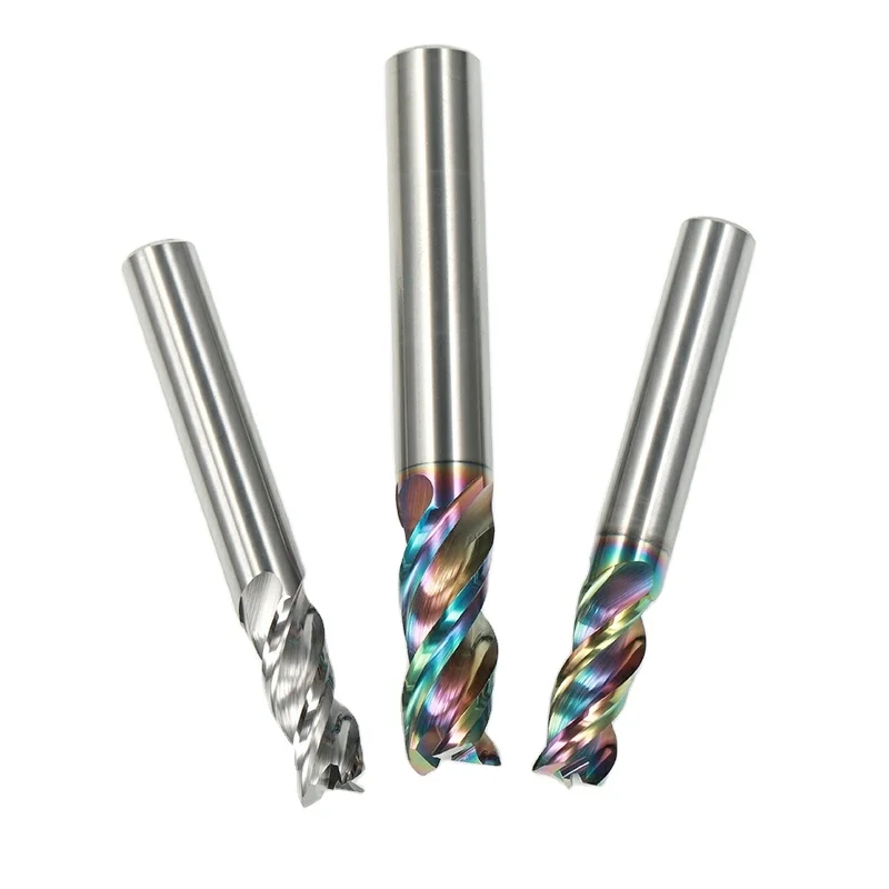 

DL 4-Flute Carbide Milling Cutter Hot Selling Square Face Flat End Mill with Coating OEM & ODM Supported