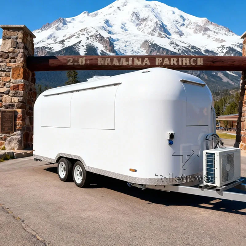 فريدة من نوعها شارع شواء الغذاء مقطورة البيتزا دونر كباب برغر التاكو الدجاج المقلي Camiones دي كوميدا/الشاحنات الغذائية