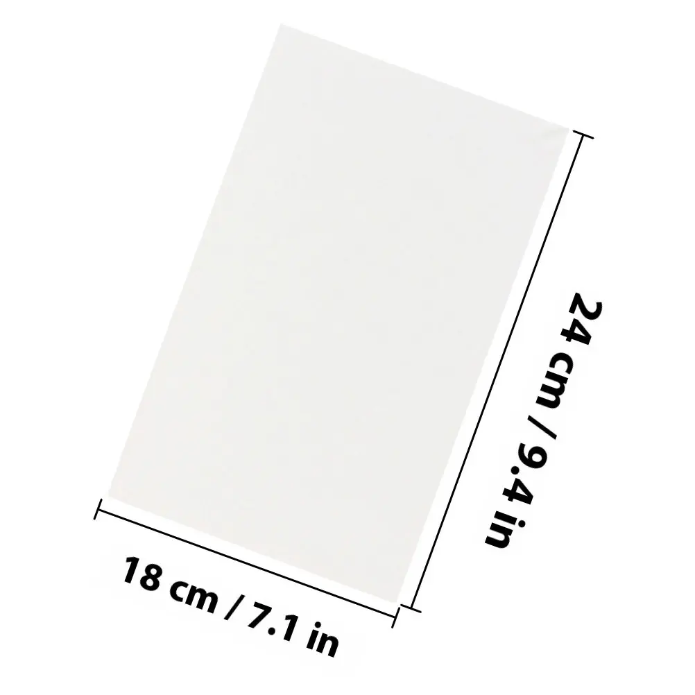 18x24cm Cotton Artist Stretched Canvas Panels High Tension Strength Flexible Surface Ideal for Oil Painting Acrylics Gouache