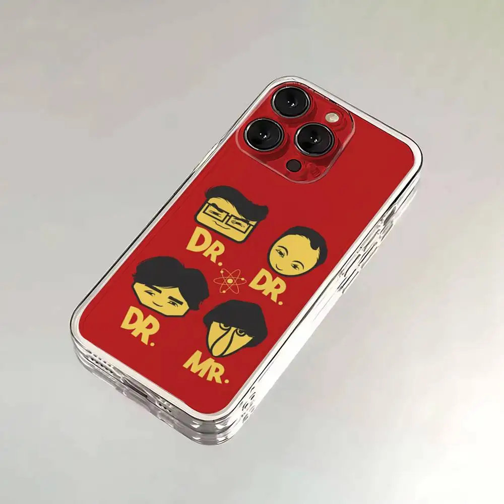 Casing HP T-TBBT The Big Bang Theory Untuk iPhone 17,16,15,14,13,12,Pro,Max,Plus,E,SE4,Air,Mini Transparan