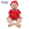 IVITA 100% 전신 실리콘 다시 태어난 아기 인형 페인트, 사실적인 아기 인형, 어린이용 실물 같은 장난감, 크리스마스 선물, 도매 5