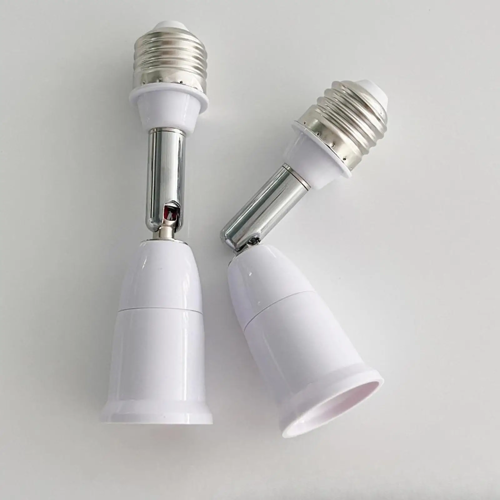 Light Socket Extender Adjustable Gooseneck Bulb Holder Converter E27 Extension Adapter for Home Lighting