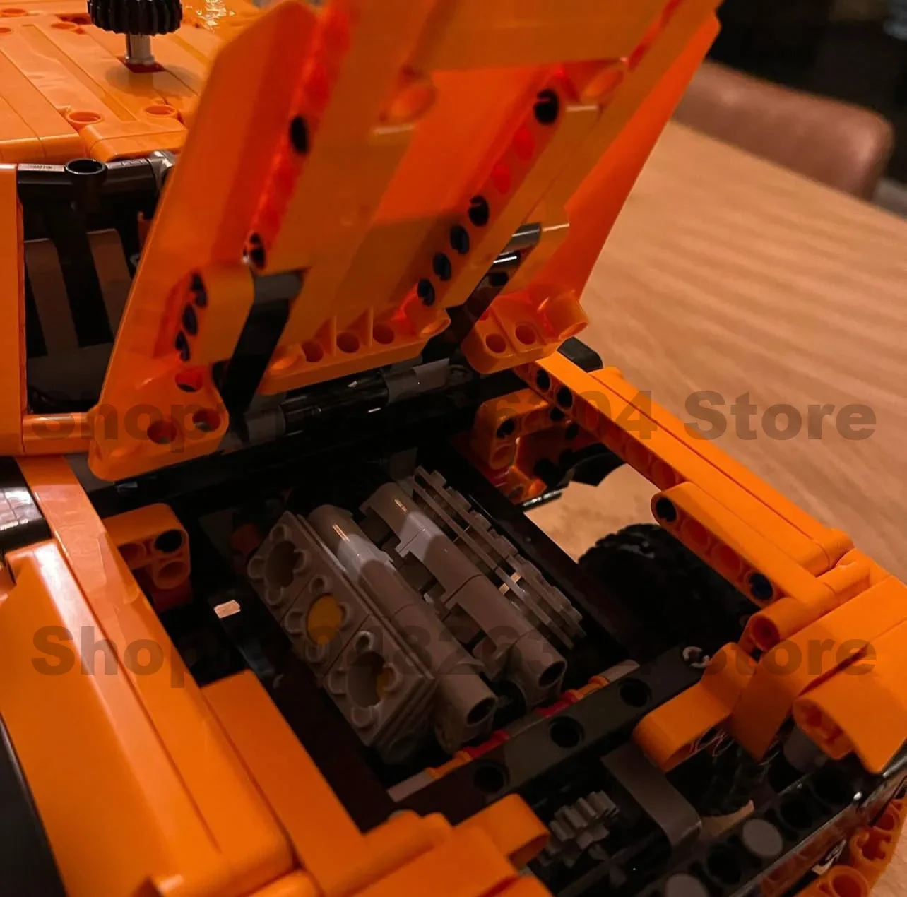 2025 New1379PCS Tech: 10 F-150 شاحنة سيارة كتل التقاط الطوب على الطرق الوعرة MOC 42126 تجميع لعبة للأطفال الصبي هدايا عيد اللعب #6