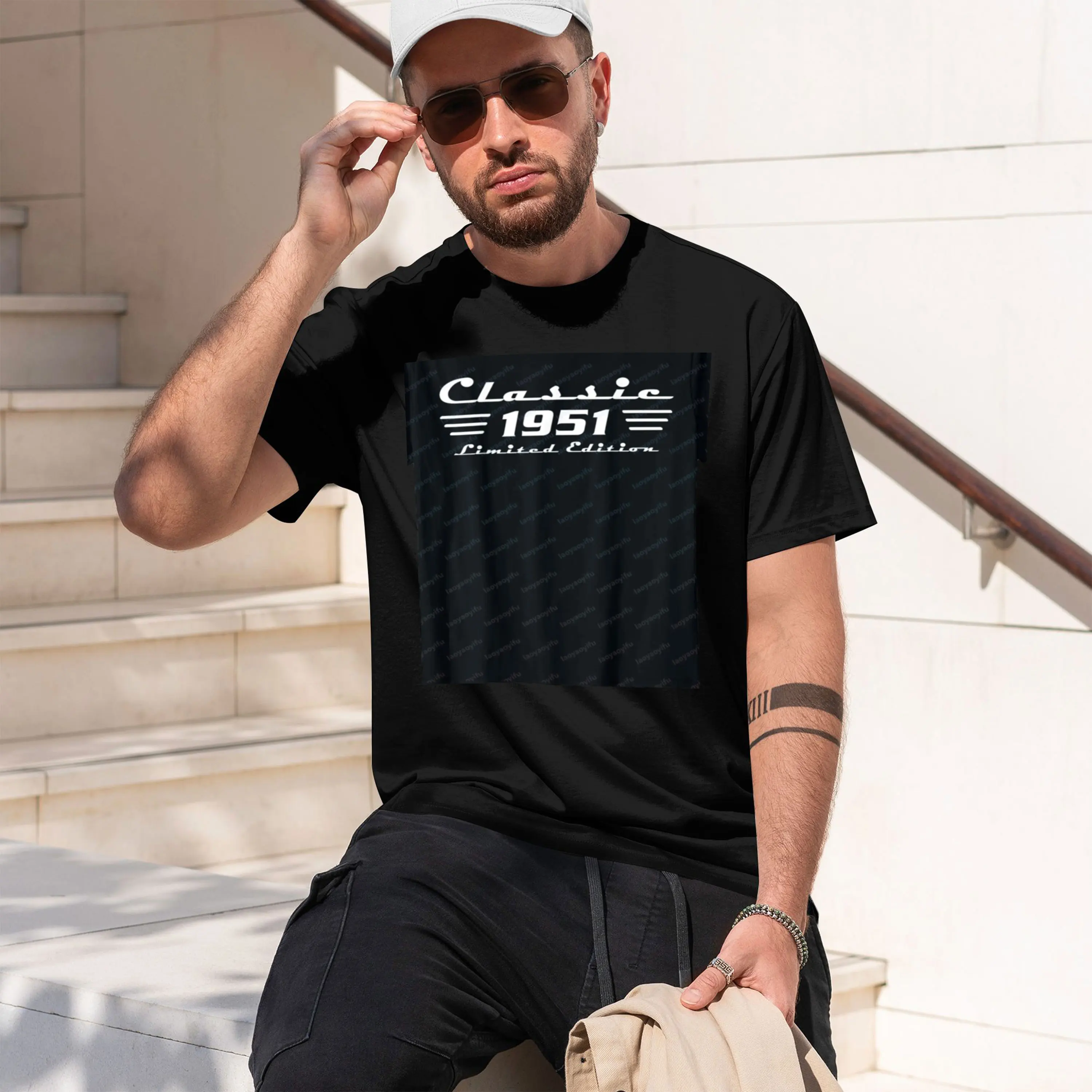 Cl 75 Birtay Decorations Men 75yr 1951 75th Birtay T-Shirt Vintage Mens Women Clothing Grh Tee Camisas Streetwear 2026 New Model