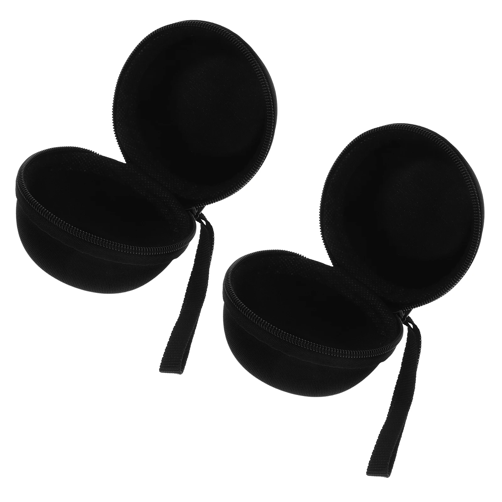 

2 Pcs Party Wrist Ball Packaging Box Yoyo Bag for Storage Toy Black Eva Protective Pouch Child