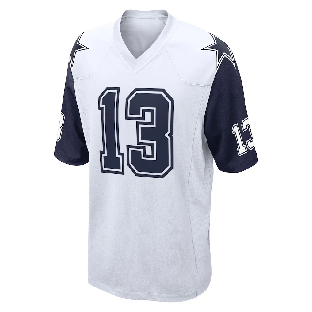 Spieler der Dallas Cowboys Nr. 88 CeeDee Lamb Marineblaues Heimtrikot, geeignet für Sport und Alltag, Familien-Partnerlook-Kleidung – Detail 4