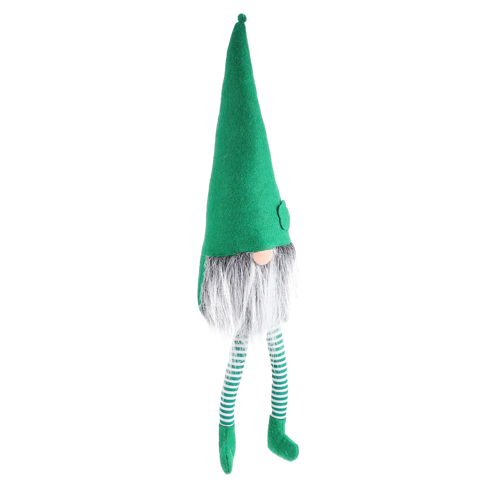 

1Pcs Green Long-Legged Gnome Figure Skin-Friendly Soft Fabric Home Decor Desktop Decoration Easter Party Accessory Birthday Gift