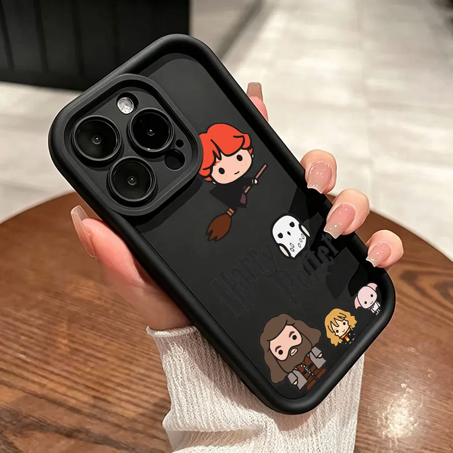 Magic Potters Wand Harries Shockproof Phone Case For iPhone 18 17 16 15 14 13 12 11 Pro Max Mini 7 8 6 Plus XR XS SE 2020 2022 - view 2