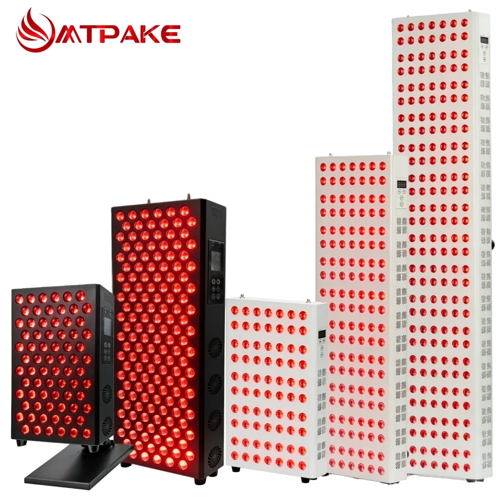 Dimmable Timable Dual Chip Red Light Therapy Panel LED Beauty Devices 660nm 630nm 850nm Near Infrared Therapy Light Face Body