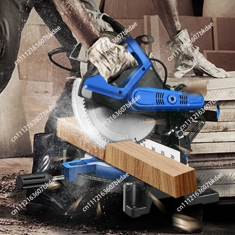 Household 110v45 degree angle miter multi-functional profile high-precision circular saw aluminum machine
