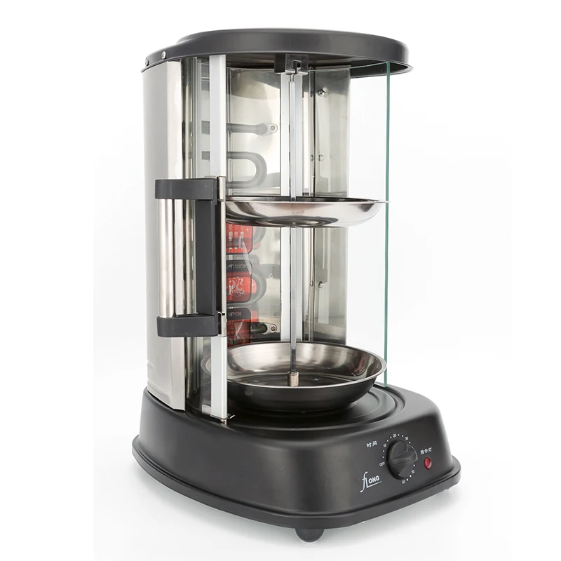 Электрическая бездымная печь для гриля 2025 года — коммерческая и домашняя вертикальная жаровня для курицы