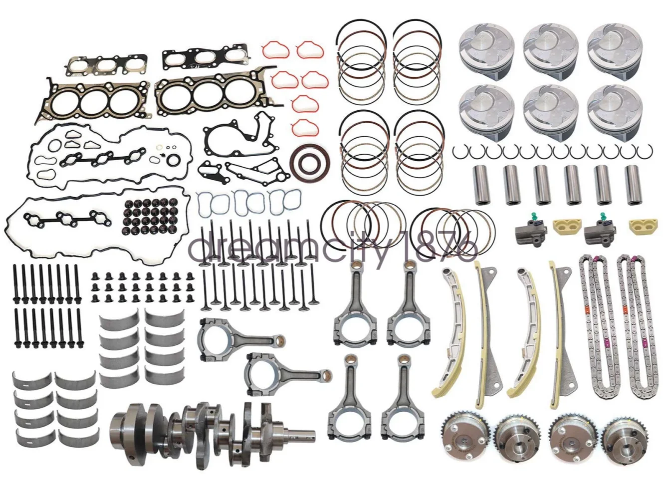 

Engine reconstruction kit, crankshaft washer bolt timing kit, suitable for 10-16 HYUNDAI Kia 3.3L