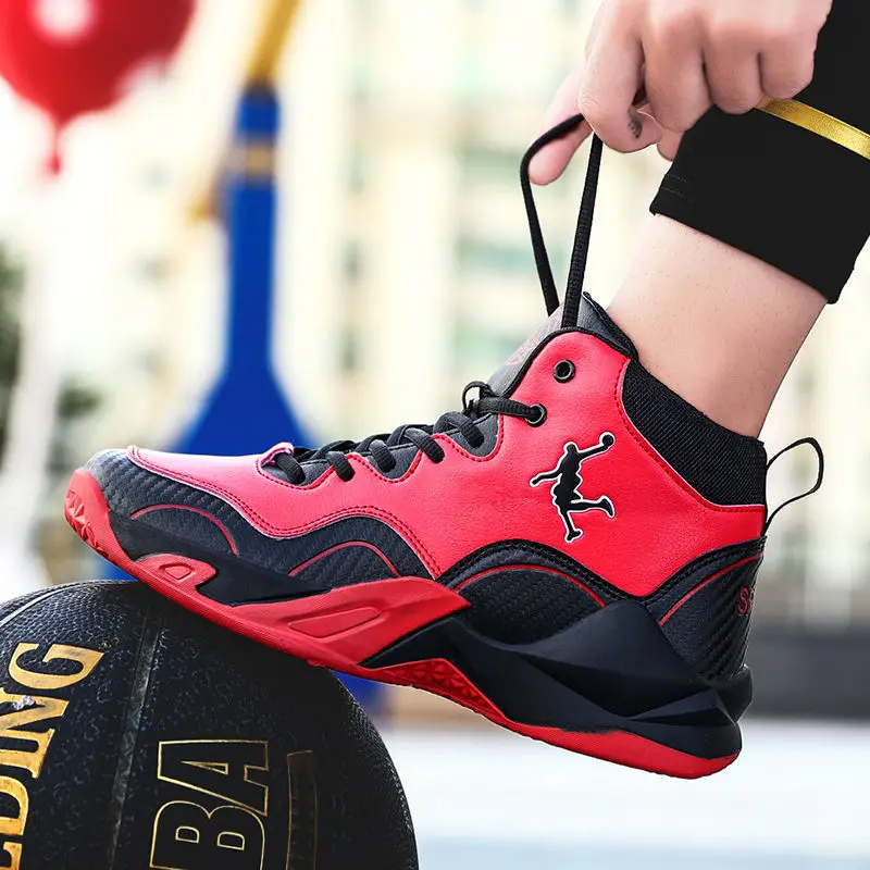 Tênis de basquete profissional para homens e mulheres, tênis antiderrapantes, treinamento atlético, botas esportivas, marca, masculino