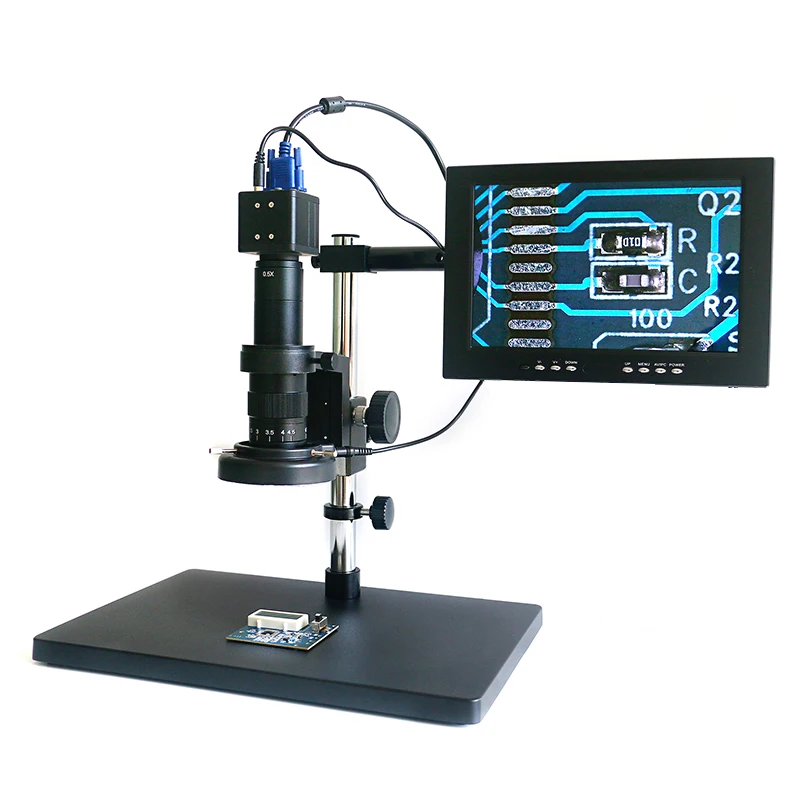 ZQYM HD electron microscope industrial CCD  PCB injector maintenance inspection and identification magnifying glass