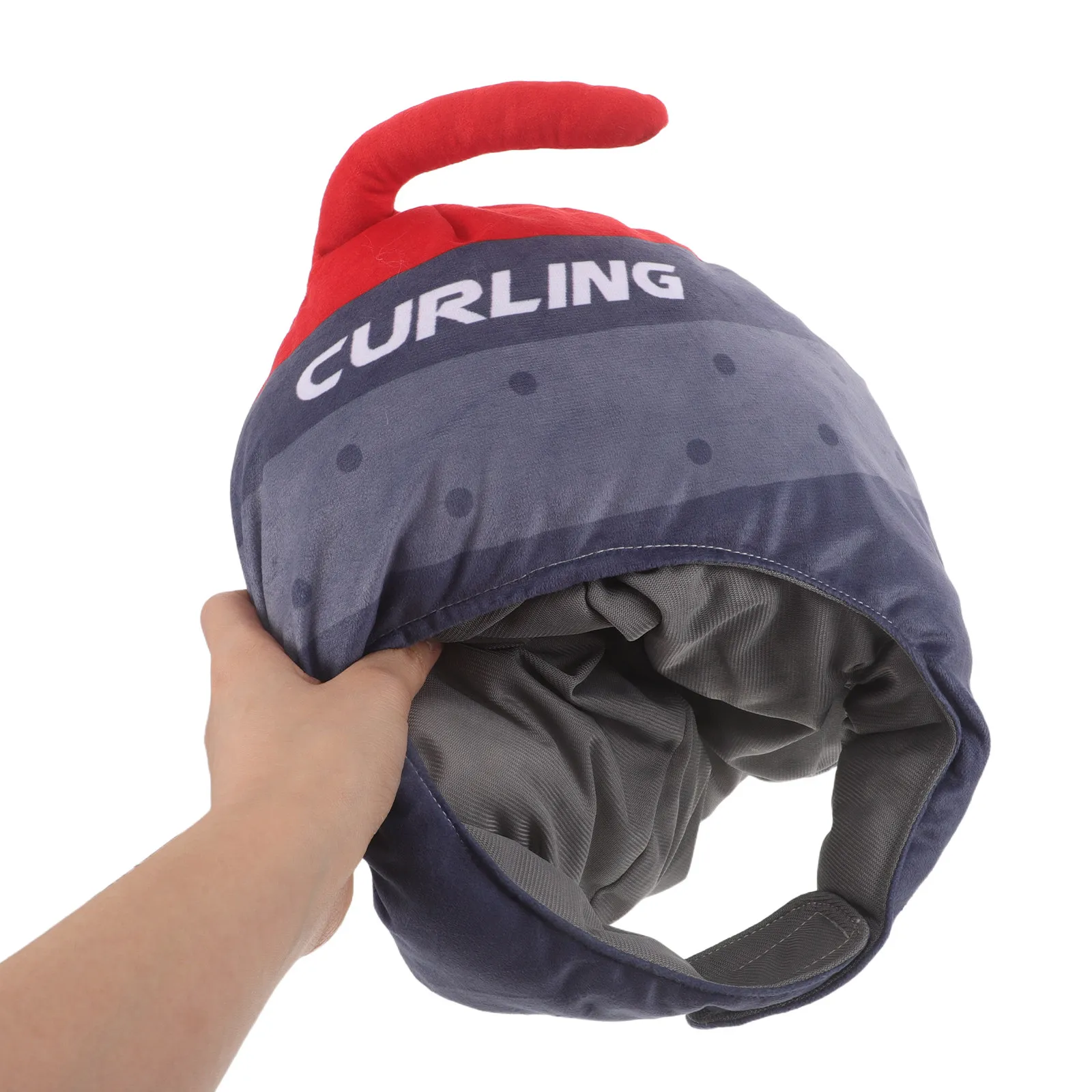

Ice Curling Funny Cosplay Costume Headgear Adults Sports Party Hat Photo Booth Props Curling Events Wedding Reception Karaoke