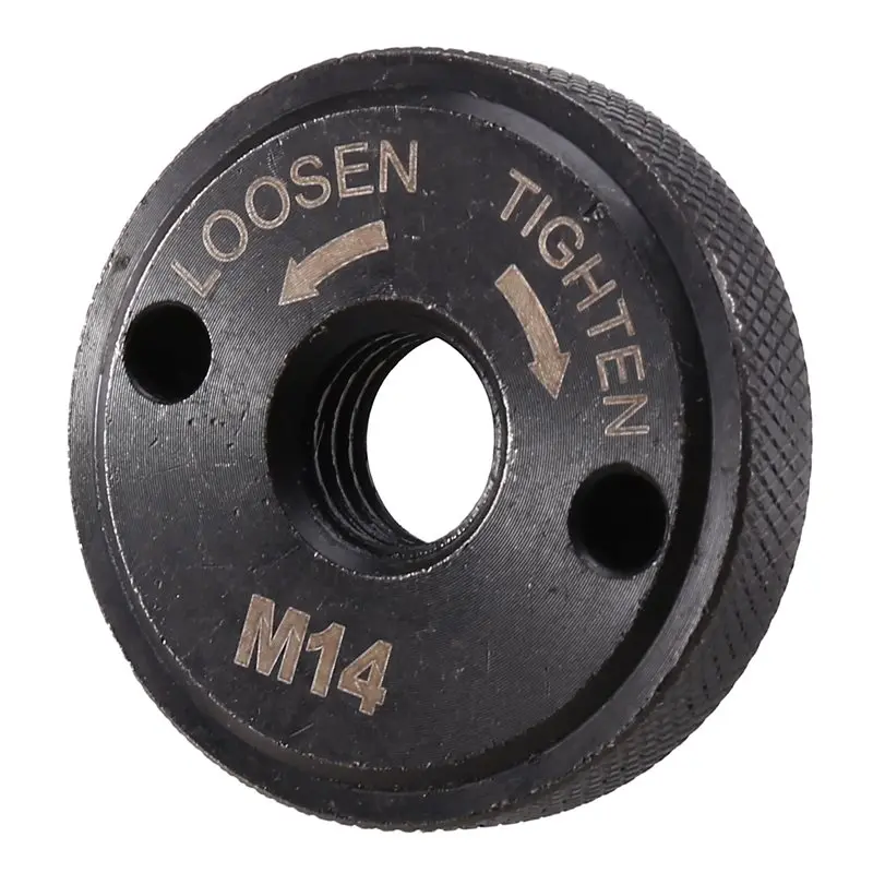 Y42A-Flange Locking Nut For Fixing Cutting Disc, M14 Thread Angle Grinder Flange Nut, M14 Angle Grinding Tool Flange Nut