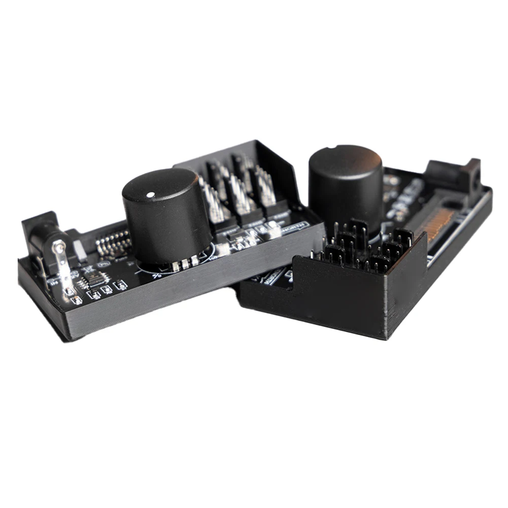 60 واط وحدة تحكم في سرعة المروحة مروحة الخادم لمنظم سرعة SATA 4-way 6-way لأدوات معدات التحكم الآلي في محور المروحة PWM