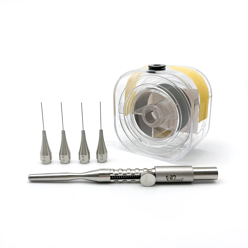 Root Canal File Extractor Dental File Extractor Removal System Kit Dentist Broken Files Instrument