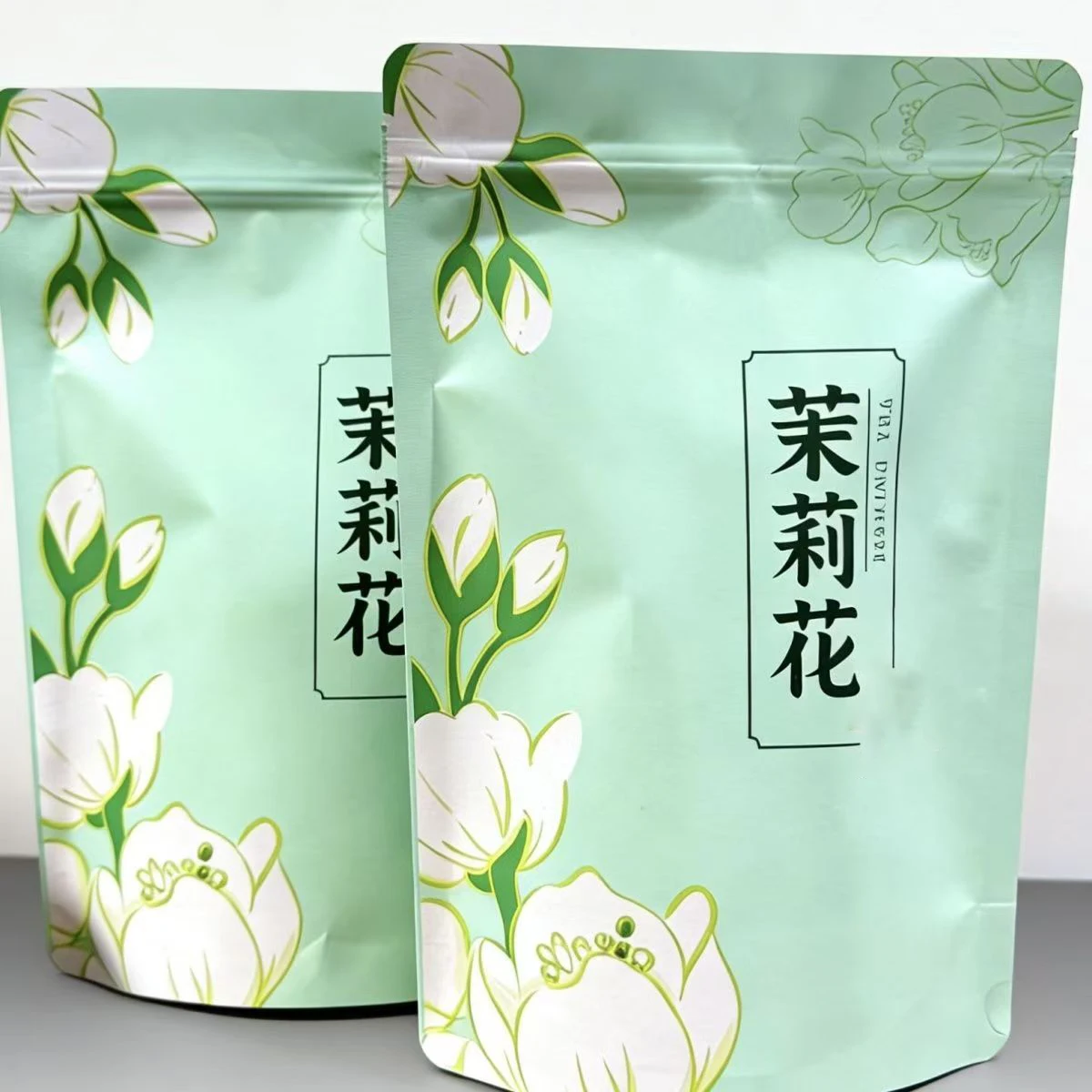 Auténticas Bolsas de Té de Jazmín S/M/L, Bolsa Autosellable de Jazmín Oolong Verde, Bolsa de Papel de Aluminio de 250g y 500g, Origen Clásico, Nuevo