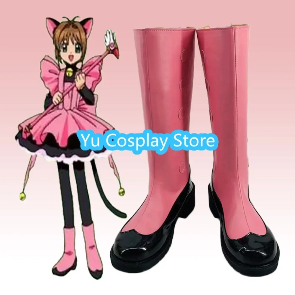 

Yu Косплей Магазин Cardcaptor Сакура Молния Боевой Костюм Обувь Для Косплея Аниме Игры Обувь Для Ролевых Игр Сапоги Хэллоуин Вечеринка
