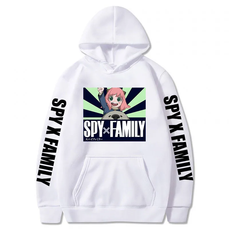 Spy X Family Anime Printed Women's Hoodie Fashion Urban Street Clothing Simple Creative Loose Sport Youth Popular Leisure