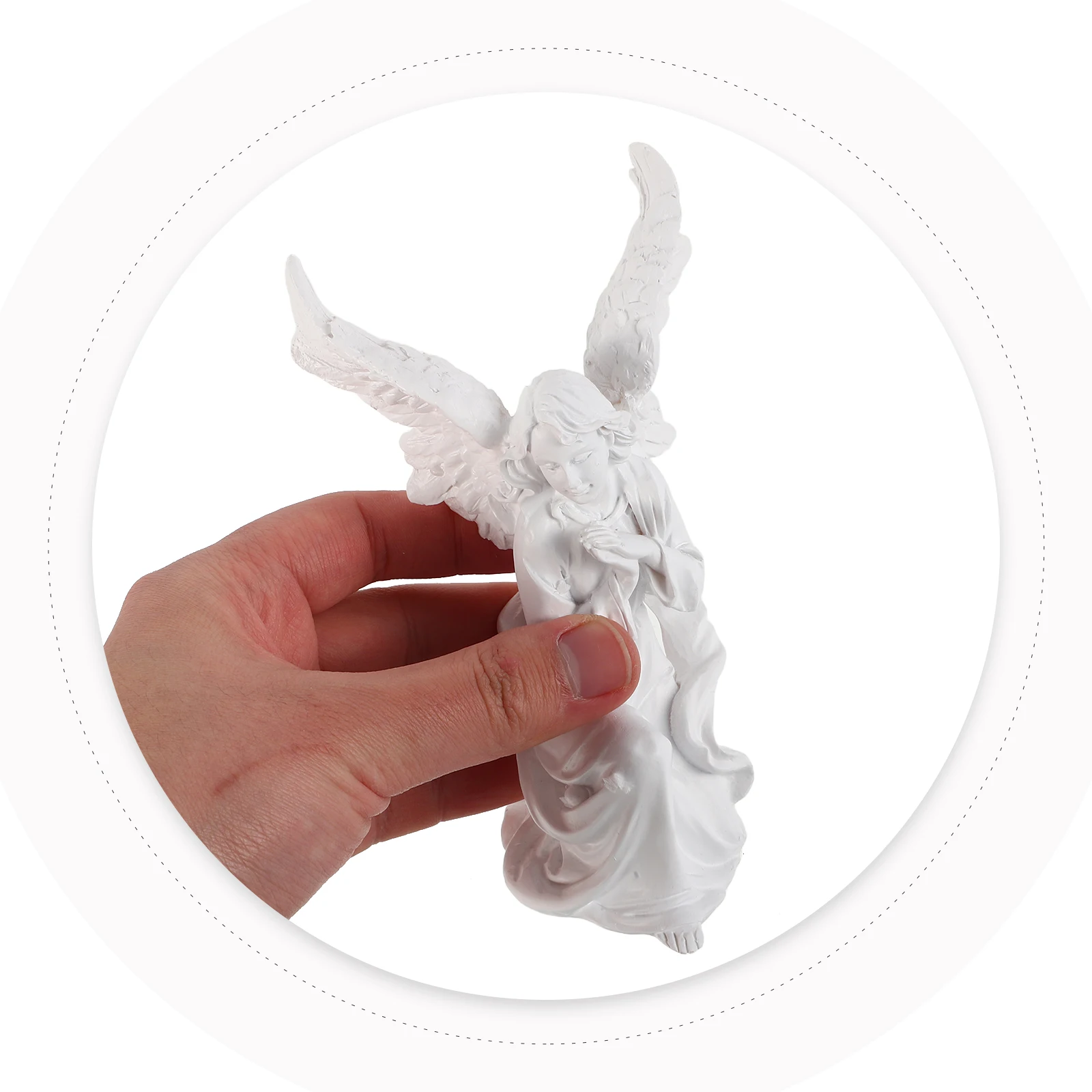 

European Style Resin Goddess Figurine Home Decor Desktop Statue Family Figures Dinner Table Centerpiece for Family