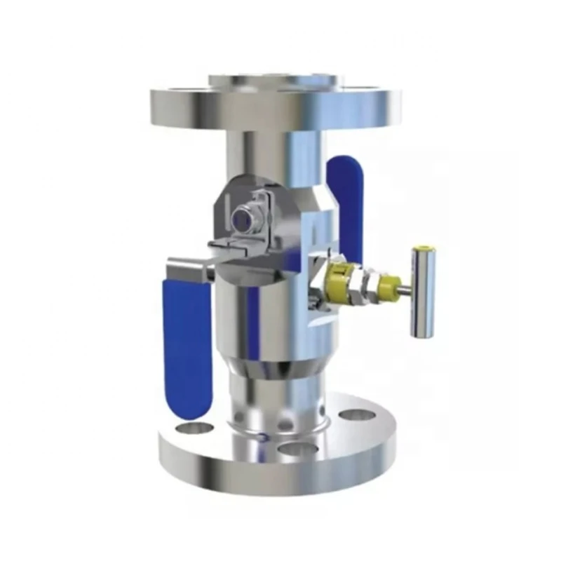 Stainless Steel Needle Valves High Pressure Double Block And Bleed Valve