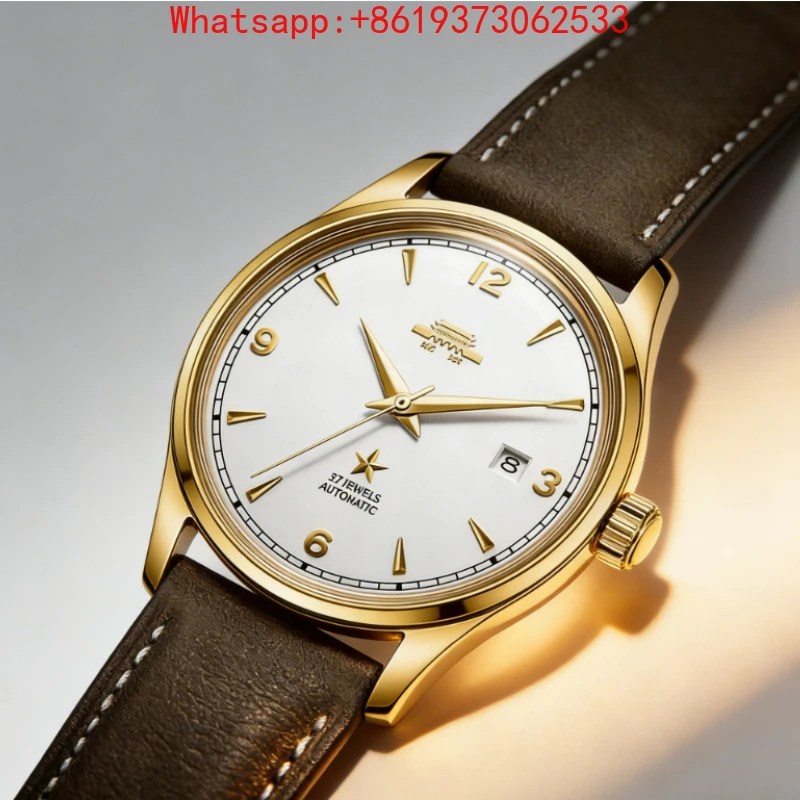 2026 Customized New Automatic Mechanical Watch Male Hero Joint Limited Edition Calendar Gift Men's Watch