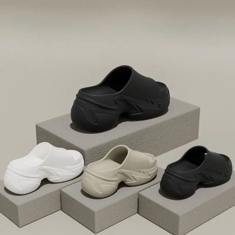 

Women's Thick-Soled Slippers, Women's New Summer Heightening Home Wear, Non-Slip Seaside and Beach Slippers, Eva Slippers for Women