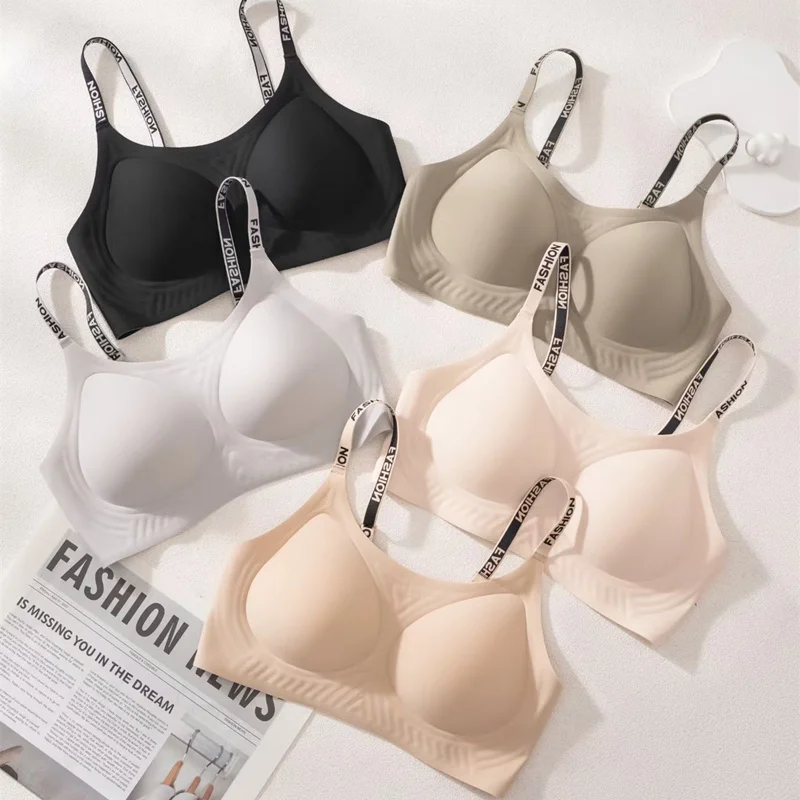 ملابس داخلية نسائية مثيرة قطعة واحدة عالية الجودة بدون سلك حمالة صدر رياضية مضادة للترهل لتقليل الثدي صديقة للطلاب #1