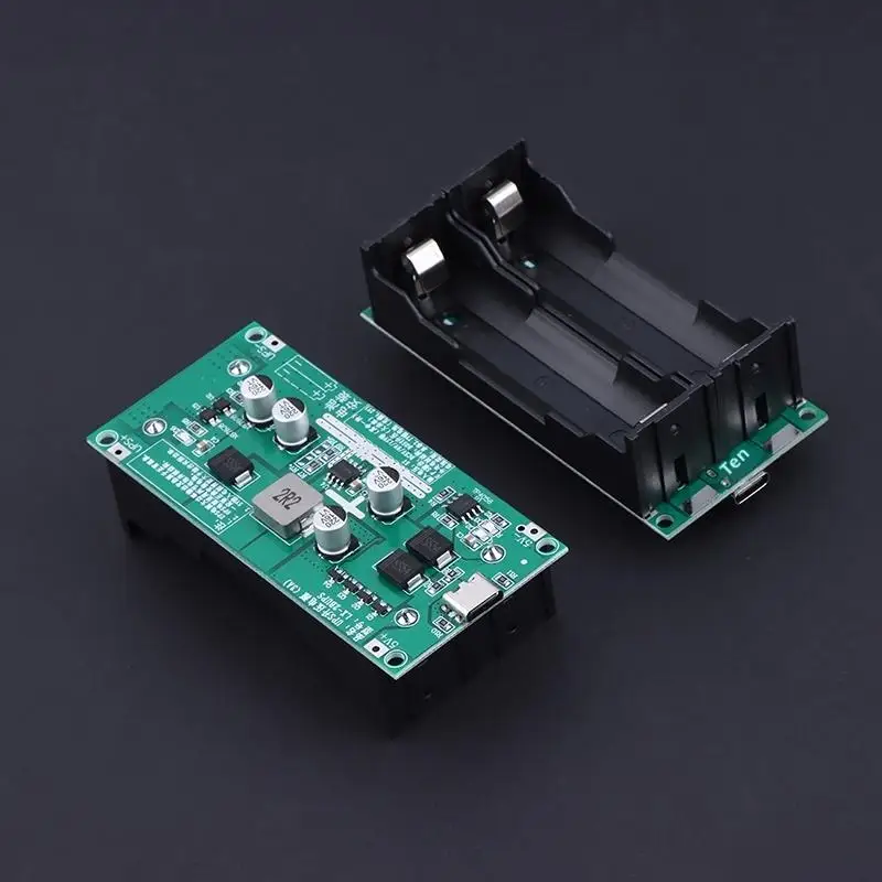 3A High-Power UPS 18650 Lithium Battery Boost Charging 5V/12V Simultaneous Charging And Discharging Power Supply Module