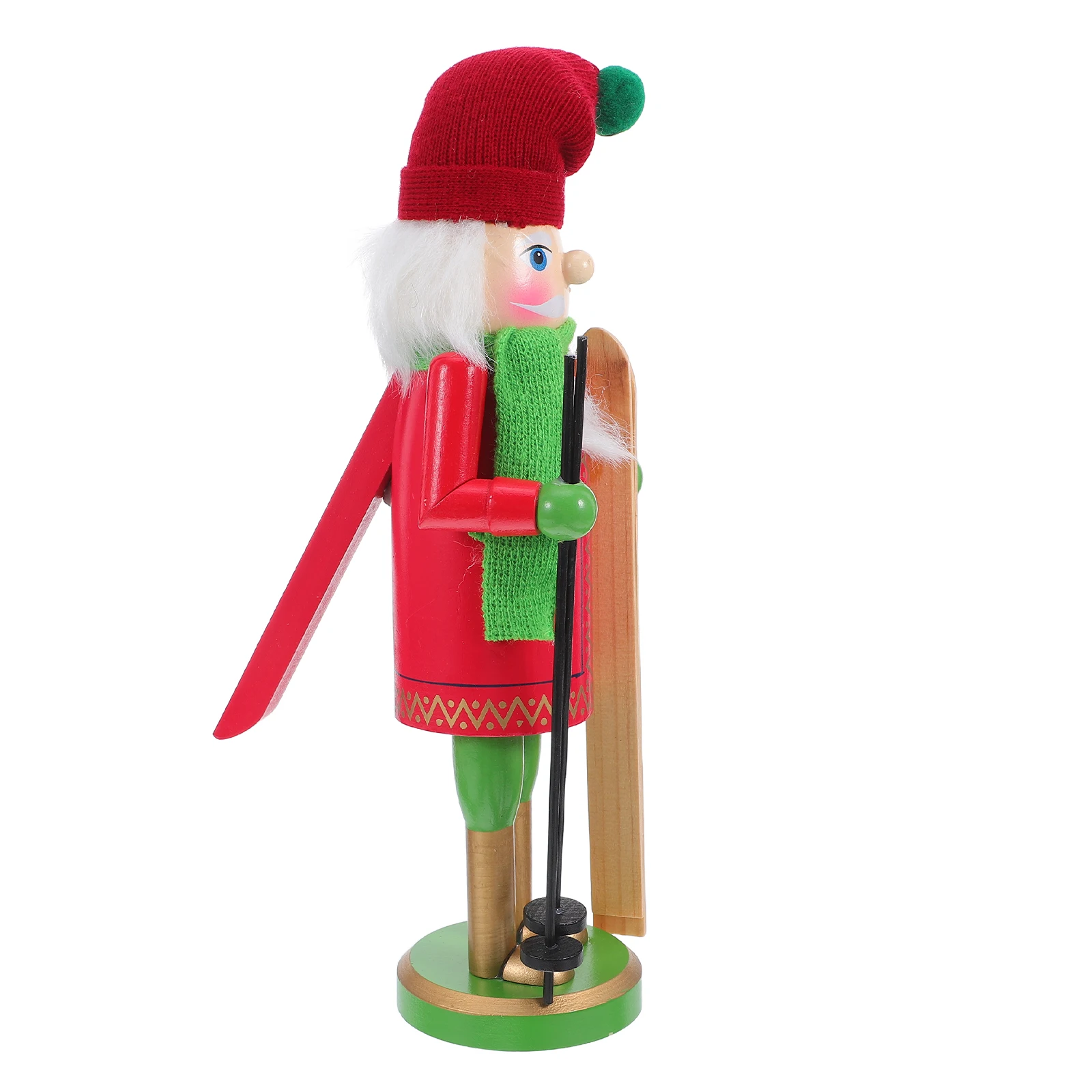 

Christmas Nutcracker Puppets Wooden Soldier Decorations Hand Carved Holiday Gifts Stuffed Figures Pieces