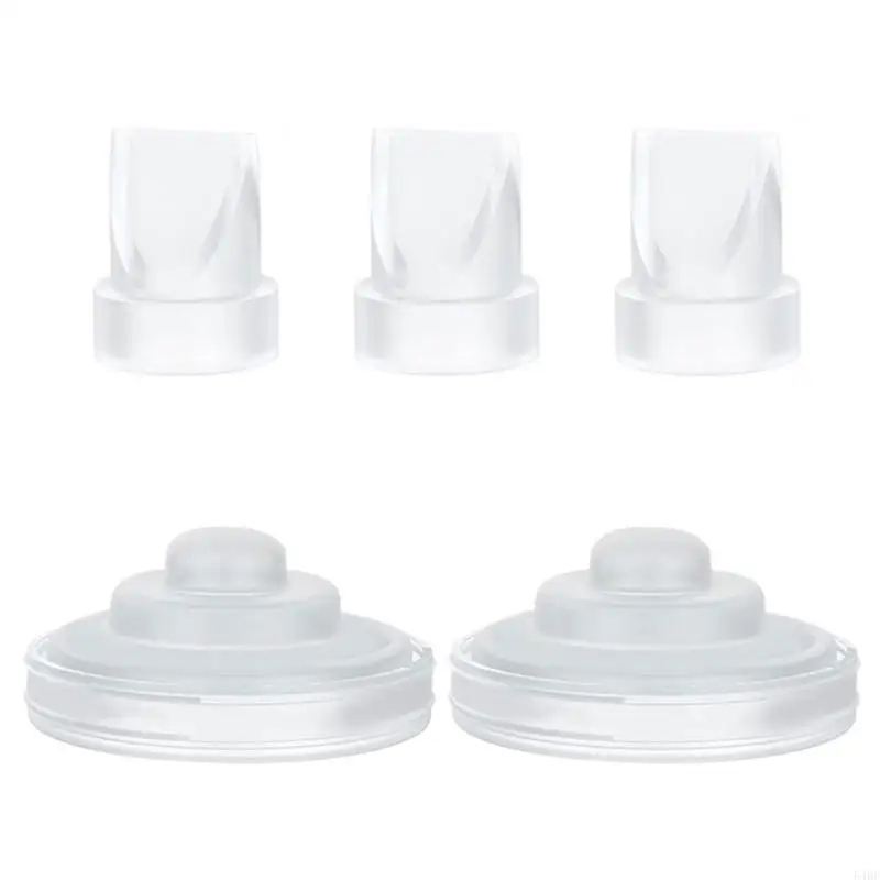 54DF 2 قطعة صمامات سيليكون إدراج شفة مع الحجاب الحاجز يجب الحصول عليها لضخ الثدي