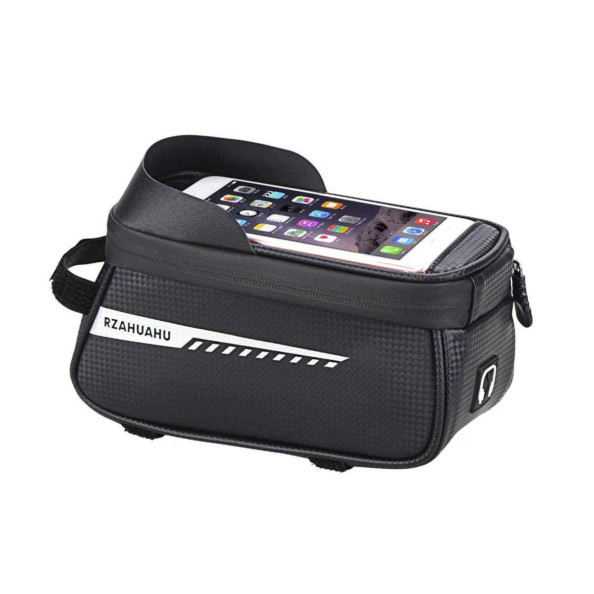 AliExpress OFFBONDAGE Bicycle Front Beam Bag 6.5 Inch Phone Bag Waterproof Cycling Bag Sensitive Touch Screen MTB Road Bike Saddle Bag Accessories