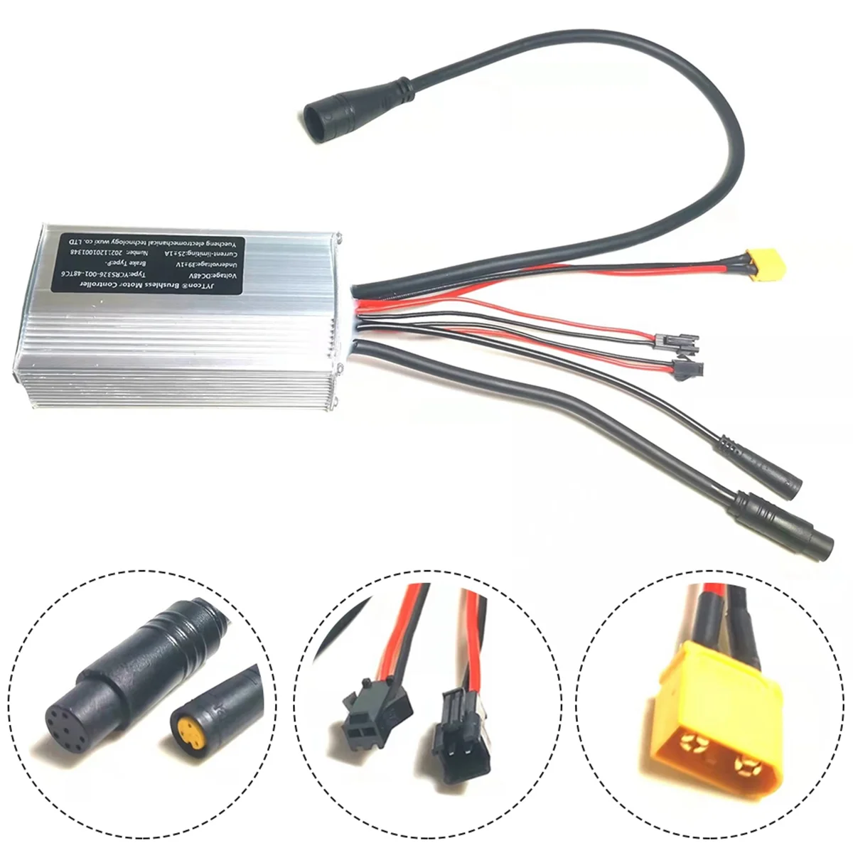 Aksesori sepeda listrik, untuk Bafang G062 Hub Motor 48V 30A 1000W pengontrol UART Ebike pengontrol Motor pengganti