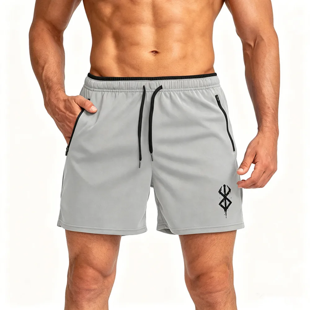 Men's Lightweight Mesh Athletic Shorts Elastic Drawstring for Fitness Jogging Gym Running Workout Casual Summer Sport Shorts