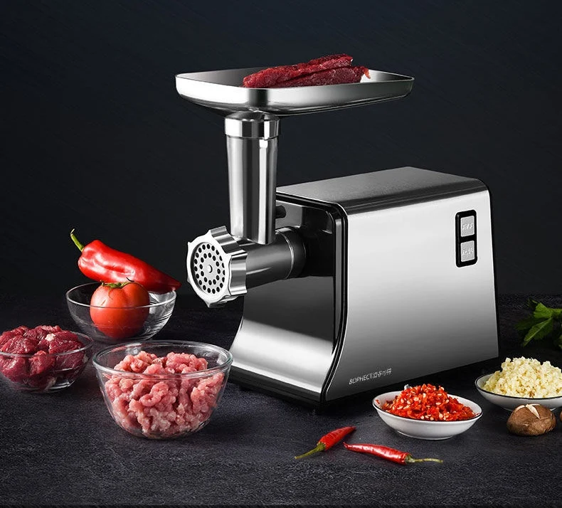 220v Household Small Electric Desktop Minced Meat Enema Meat Grinder Mixer Food Processing Machinery