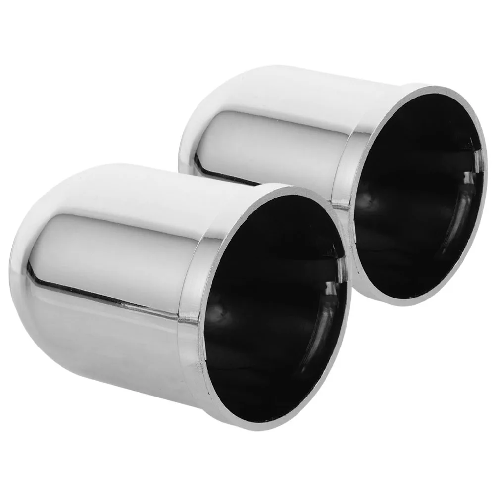 

2Pcs Trailer Hitch Cover Chrome Finish Plastic Tow Ball Cap Protective Towball Cover for Rv Suv Truck Trailer Hitch