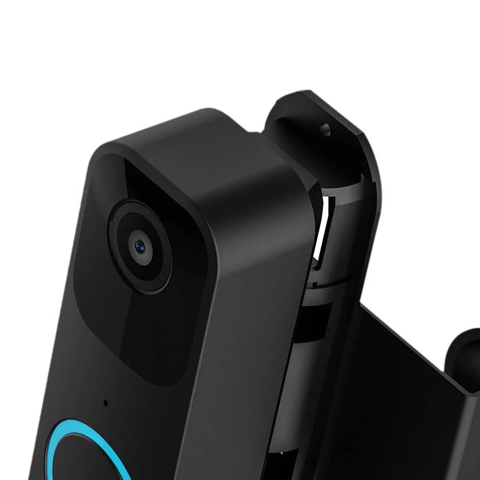 Suporte de capa protetora para campainha, acessórios ajustáveis sem broca para casa