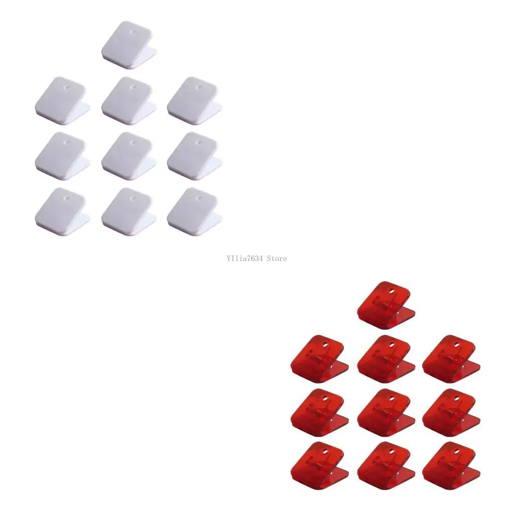 مشابك ورق أكريليك مربعة