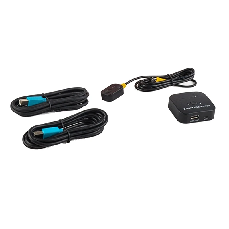 USB Kvmswitcher Adapter KVM Switch For Computer Keyboard Mouse Sharer Controller