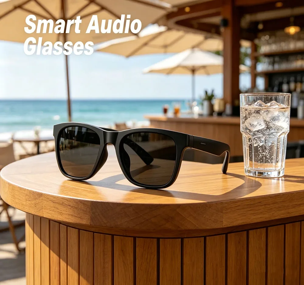 

Pro-grade AI Smart Glasses Men Women Gifts Wireless Bluetooth Headphone Touch Photography Voice Assistant