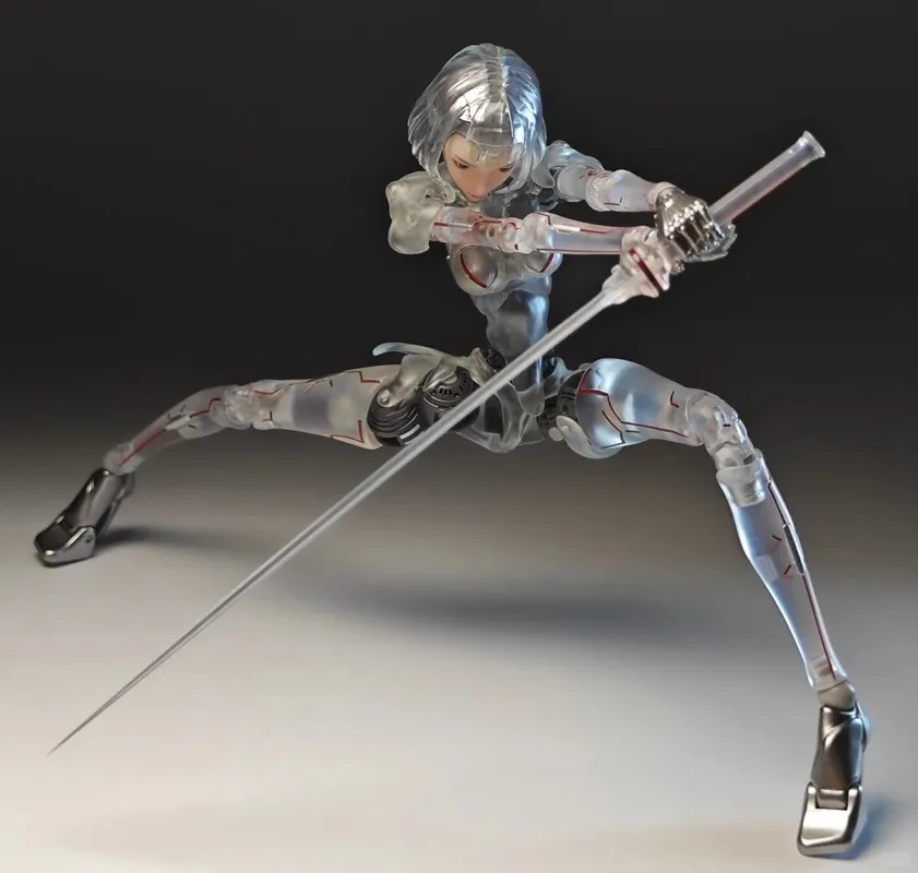 In Stock 1/12scale Bone Shell Workshop Ai Agent Maid Type C1 Transparent Color Articulated Figure Collection Decoration Model