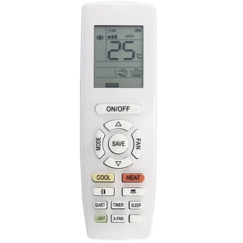 A42T-For Gree TOSOT Air Conditioner Replacement Remote Control- YAPOF15 Model For YAPOF15 A/C Unit