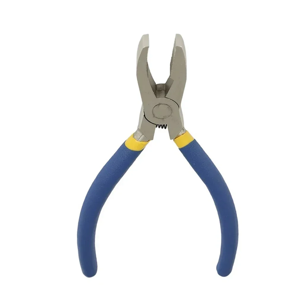 1Pc Flat Nose Plier 6'' For Tiles Floor Glass Heavy Duty Breaking Edge Trimming Clamping Steel Wire Plier Construction Hand Tool