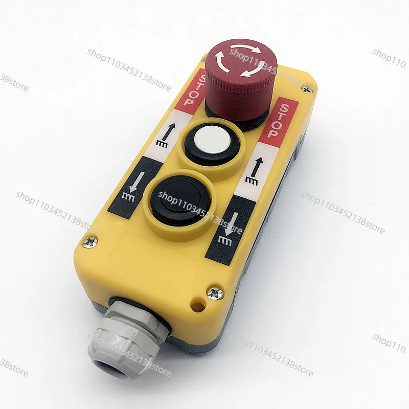 COP Automobile tail plate lifting Push Button Switch Pendant Controller T5813 T4813 T3813