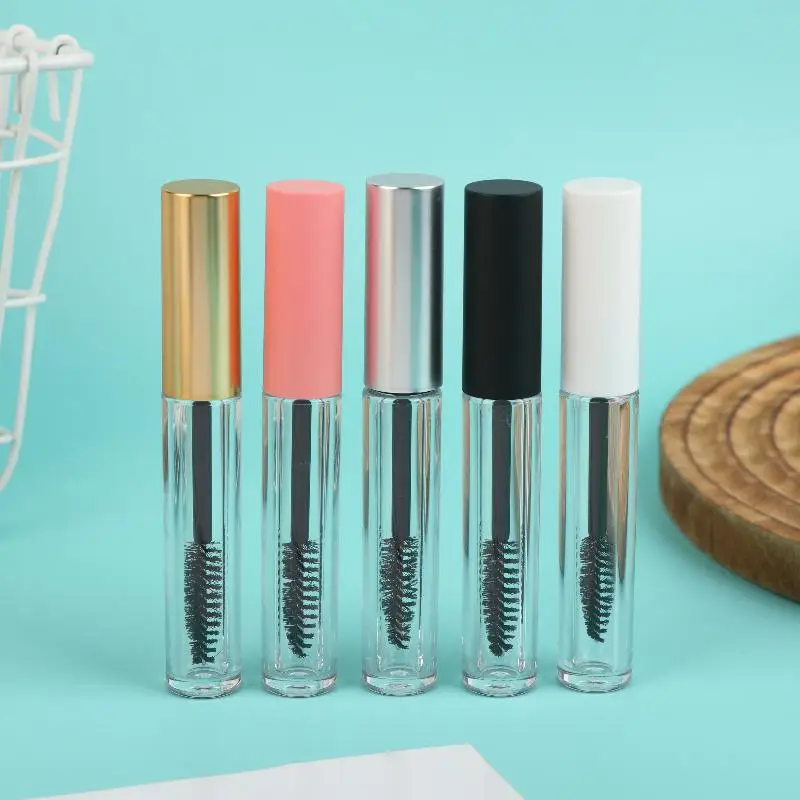 3ml Empty Mascara Tube Eyelash Growth Refillable Packaging Makeup Liquid Vial Bottle With Eyelash Wand Eyelash Cream Container